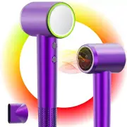 High-Speed Ionic Hair Dryer, 110,000 RPM, Lightweight & Portable for Travel, ...