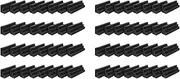 Binxind 64 Pcs Acoustic Panels Bass Trap Corner Studio Foam Sound Insulation Pad Wall Panel Corner Block for Studio or Theater