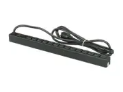 APC Rack Mount PDU, Basic 100V-120V/20A, (14) Outlets, 0U Vertical Rackmount (AP