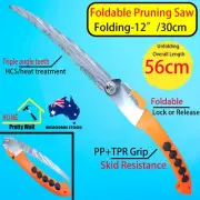 12" FOLDING Pruning Saw 56cm Foldable Garden Garden Steel heat cut knife Home