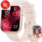 2024 Smart Watch 1.85" Fitness Tracker Waterproof Sports Watch iOS Android
