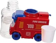 ADOCARN Fire Engine Mini Water Dispenser for Fun Water Fountain Playset Enhances Self Care Skills and Creativity Present for Birthdays and Holidays