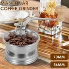 Mason Jar Coffee Grinder Manual Coffee Grinder with Crank Handle Coffee dgTNR