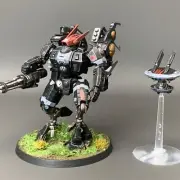 T'au Empire Commander Warhammer 40000 40K Army Games Workshop Painted Presale