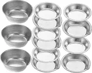 BESPORTBLE 13pc Model Paint Palette Metal Painting Trays for Accurate Mixing Watercolor Art Supplies