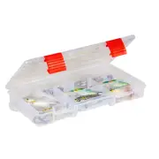 Plano Rustrictor Stowaway Fishing Tackle Box Hooks Sinkers Rust Proof Storage