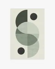 120' x 185' | Machine Washable Runner Rug | Kid & Pet Friendly | Indoor Rug | Villette Sage Rug by Nina Takesh | Ruggable