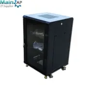 18RU 800mm Deep Free Standing Server Rack Data Network Cabinet 18U 19" 19 Inch