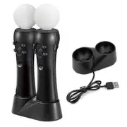 2025 PS4 VR Move Motion Controllers with Dual Charger - Enhanced Gaming Controllers for Virtual Reality -HK603