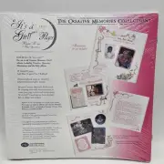 Creative Memories 12 x 12 It's a Girl Scrapbook Pages NIP Old Style Pink RCM-12B