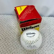 NOS Vintage Wilson A9000 Jet Leather 12". Softball Unused Original Box Haiti 70s