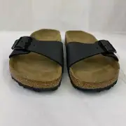 Birkenstock New w/ Box Madrid Black Birko-Flor Regular Width - Select Size