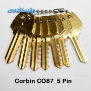 Corbin CO87 5 Pin Space and Depth Keys ~ DSD#614, CX6A