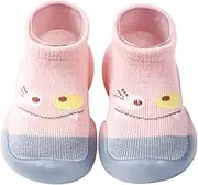 COLLBATH Cotton Shoes Infant Footwear Pre Walker Sock Shoes Non-Slip and Comfortable for Toddlers