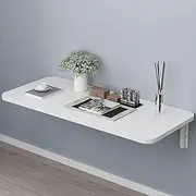 Wall Mounted Folding Table, Workbench, Study Table, Foldable Computer Desk,or Home Office/Laundry/Kitchen & Dining Room (A 90x30cm)