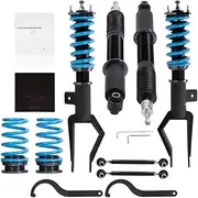 24 Ways Damper & Height Adjustment Coilover,Compatible With Tesla model Y 2020 AWD Twin tube Racing Suspension Lowering Coilovers