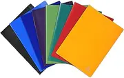 Exacompta - Ref 8580E - Soft PP Welded Display Book - Suitable for A4 Documents, Lightweight, 80 Pockets, 160 Viewing Pages - Assorted Cover Colours (Pack of 8)