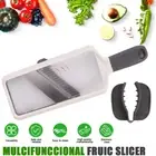 Handheld Slicer Hand-Protecting Food Clip W/3 Slicing For Carrot Onion Tomato