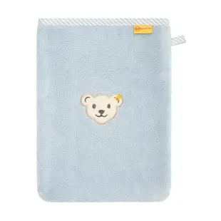 STEIFF德國金耳釦泰迪熊 洗澡巾17x23cm 衛浴系列
