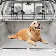Dog Car Barrier for SUV Trunk Cargo Area Foldable Adjustable Divider and Gate