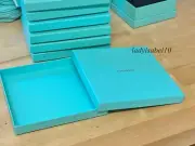 Tiffany & Co 1 Presentation Gift Blue Box for Necklace Bracelet Storage etc.
