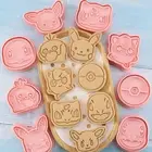 8x Cartoon Pokemon Cookie Cutter Biscuit Mold Cake Fondant Baking DIY Mould Kit