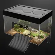 Turtle Basking Platform,9.84*6.29*6.29inch Small Land Large(9.84*6.29*6.29inch)