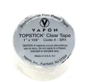 Vapon Double Sided Medical Grade Adhesive Tape Roll 1 Inches x 108 Inches-Clear