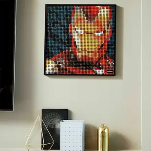 LEGO 樂高 ART 藝術系列 Marvel Studios Iron Man 鋼鐵人 31199