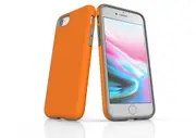 Orange For iPhone SE (2020),8 & 7 Tough Case,Protective Back Cover