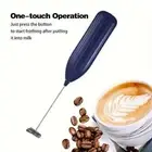 1pc, Electric Milk Frother, battery mini milk foamer, Handheld Electric Whisk