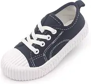 [icosylify] Toddler Shoes 0-12 yrs Little Kids Shoes Canvas Sneakers Unisex for Boys and Girls Toddlers Slip-on Sneakers Comfortable Skin-Friendly Breathabl Causal Running Shoes
