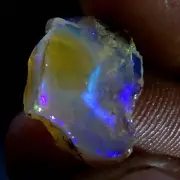 06.80 Cts Ethiopian Crystal Opal Facet Welo Rough Specimen Natural Gems YRJ5065
