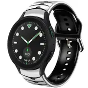 Curved Texture Silicone Watch Band, For Samsung Galaxy watch 5 Golf Edition