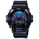 【CASIO 卡西歐】G-SHOCK探索虛擬彩虹系列(DW-6900RGB-1)