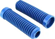 Front Fork Shock Boot Dust Cover 51611-HA2-003 Fit for ATC 250R 350X, Blue Rubber 2pcs for Motorbike Modification Enthusiasts