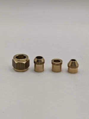 Steam Engine 1/4 Pipe Nuts & Nipples (3/8 x 32)