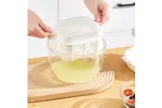 OZZYCOOK 2.4L Yogurt Maker with Ultra Fine Nylon Mesh Strainer