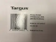 Targus Laptop Privacy Screen 14” Brand New
