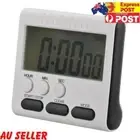 Magnetic Large LCD Digital Kitchen Timer Alarm Count Up Down Clock 24 Hours