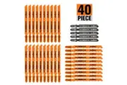 40Pc JigSaw Blade Set For Thin Sheet Metal Wood Cutting T-Shank W/T Storage Case