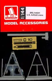 Brengun Models 1/144 U.S. AIRFIELD CRANE Photo Etch & Resin Set