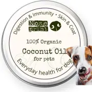 100% Organic Coconut Oil for Dogs Immunity Booster, Itchy Skin Relief, Digest...