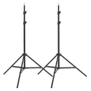 Neewer 2 Pack 6.23 Feet Aluminum Light Tripod Stands for Studio Kits Softboxes