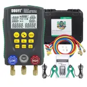 Digital Manifold Gauge Set AC/HVAC System Refrigeration Vacuum Pressure Tester