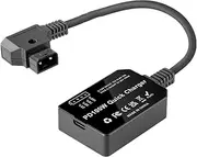 D-Tap to USB-C PD 3.0 Bi-Directional Charging Adapter 100W for V Mount Battery