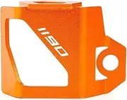 ZEISIU Fit For 790 890 1290 1090 1190 SUPER ADVENTURE S R T 1290 ADVENTURE SAS Motorcycle Rear Brake Reservoir Guard Protector Cover(1190 Orange)