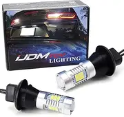 iJDMTOY (2) Special Designed CAN-bus Xenon White 21-SMD High Power LED Backup Lights Compatible With 2016-up Chevrolet Camaro (No Stay Lit When Car's Off Issue)