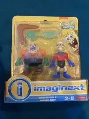 Imaginext Sponge Bob SpongeBob Squarepants Mermaidman & Barnacle Boy BarnacleBoy