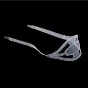 SCUBA&Snorkeling Face Guard Strap Approx 57*8cm Black Transparent About 35g